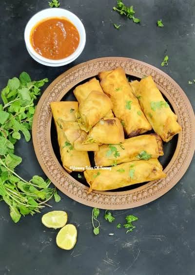 Tikka Spring Rolls