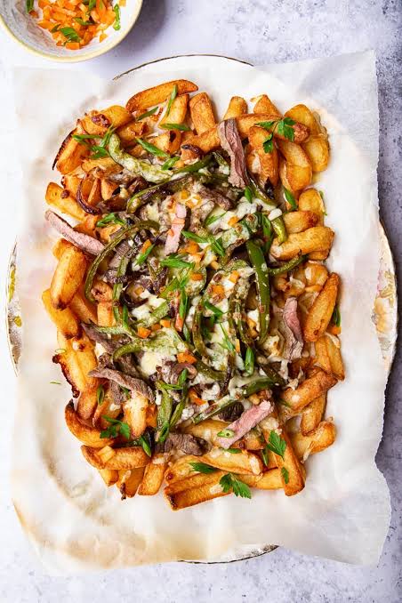 Philly Cheese Steak Fries